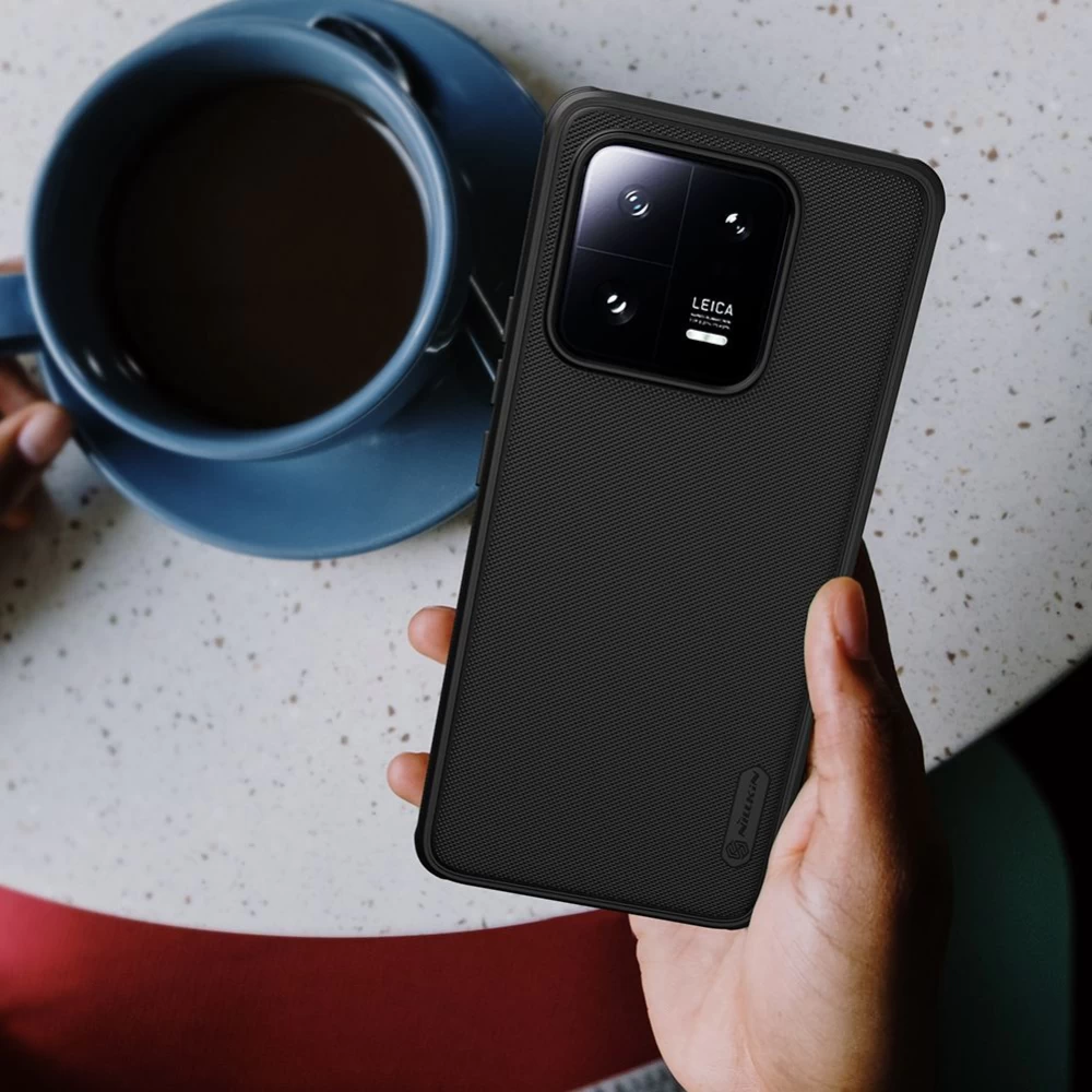 Xiaomi 13 Pro dėklas mėlyna NILLKIN SUPER FROSTED SHIELD PRO