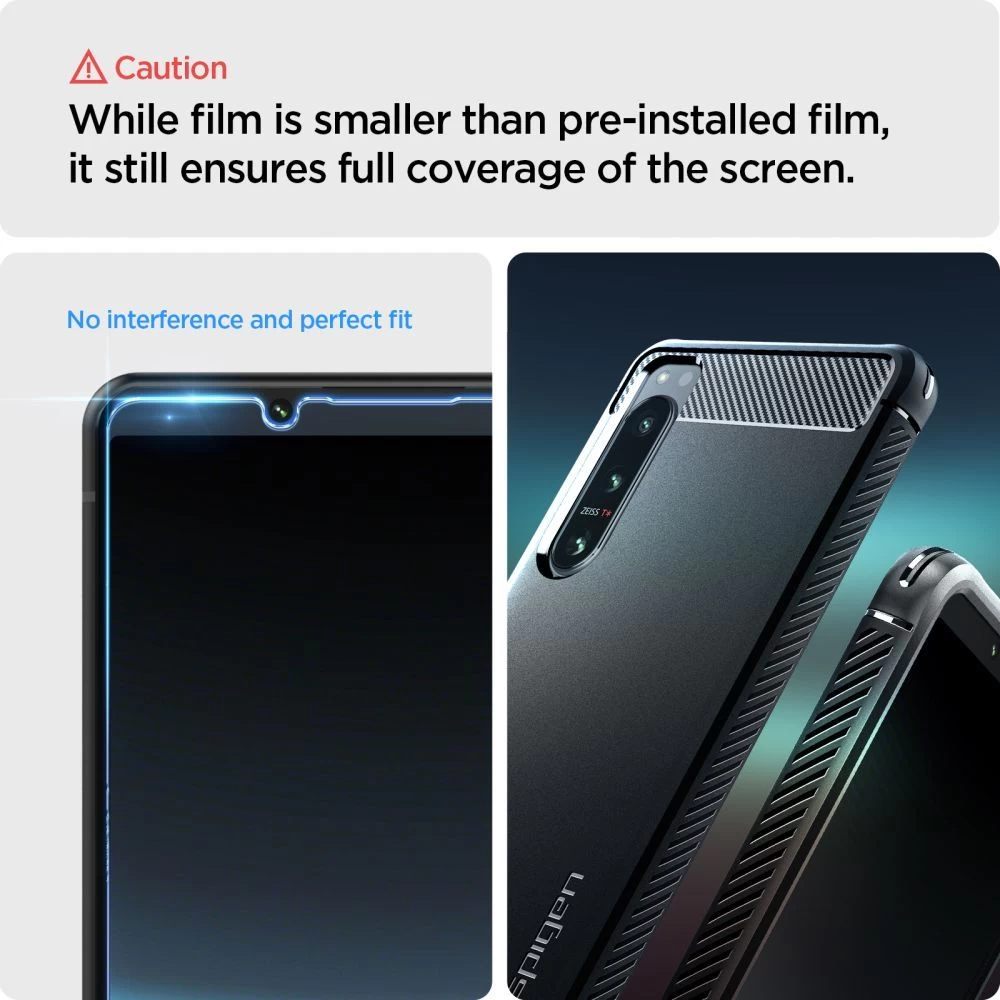 Sony Xperia 5 IV skärmskydd  SPIGEN NEO FLEX (2-pack)