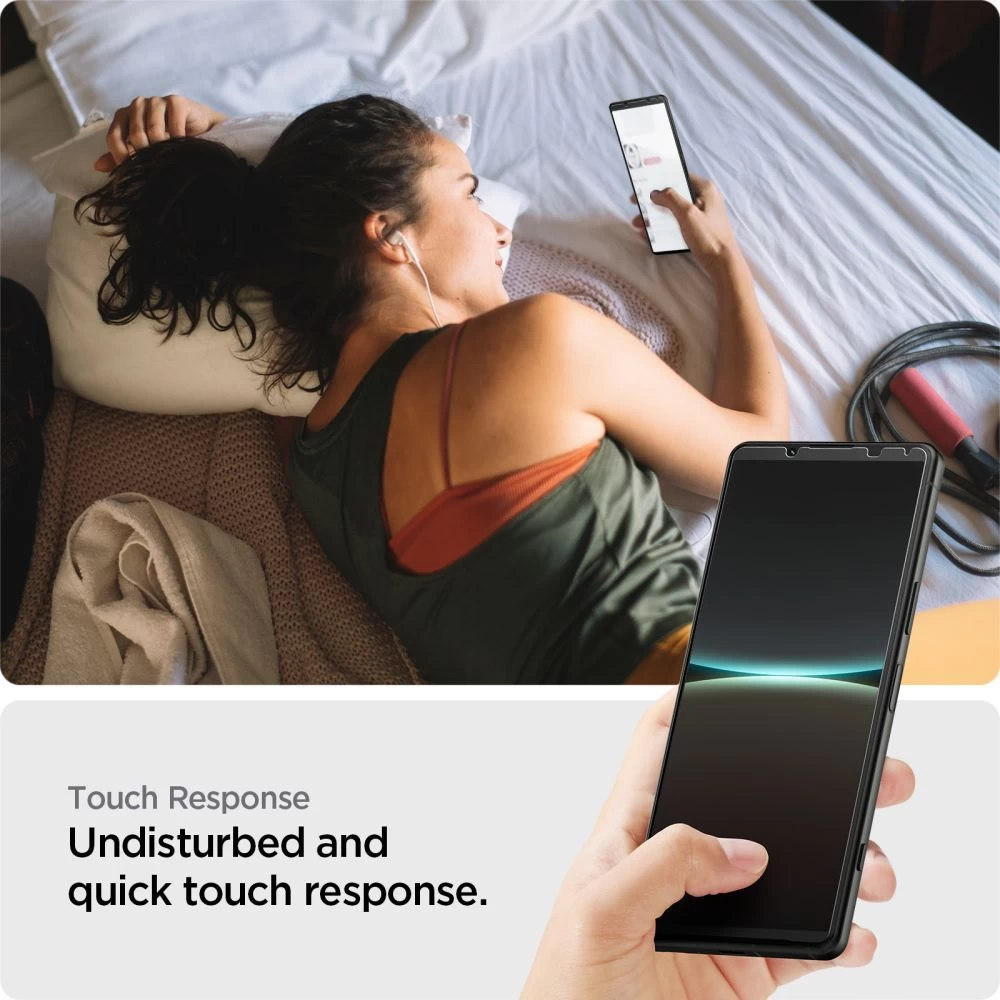 Sony Xperia 5 IV skärmskydd  SPIGEN NEO FLEX (2-pack)