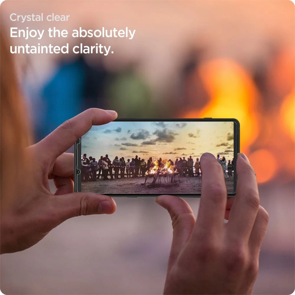 Sony Xperia 5 IV skärmskydd  SPIGEN NEO FLEX (2-pack)