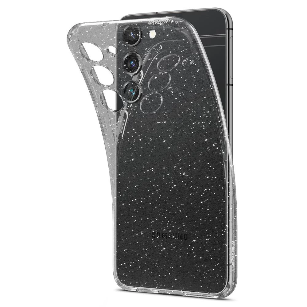 Samsung Galaxy S23 ümbris läbipaistev SPIGEN LIQUID CRYSTAL