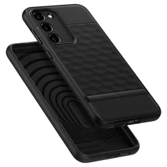 Samsung Galaxy S23 suojakuori musta CASEOLOGY PARALLAX