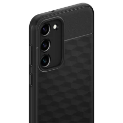 Samsung Galaxy S23 suojakuori musta CASEOLOGY PARALLAX