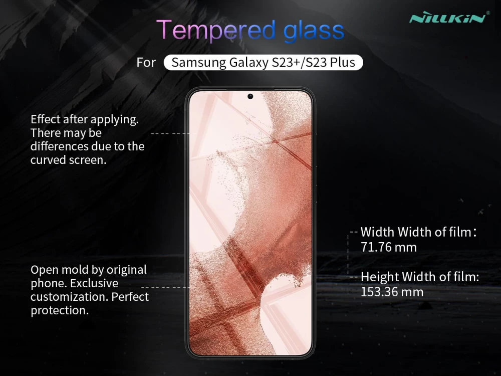 Samsung Galaxy S23 Plus apsauginis stiklas  NILLKIN H+PRO