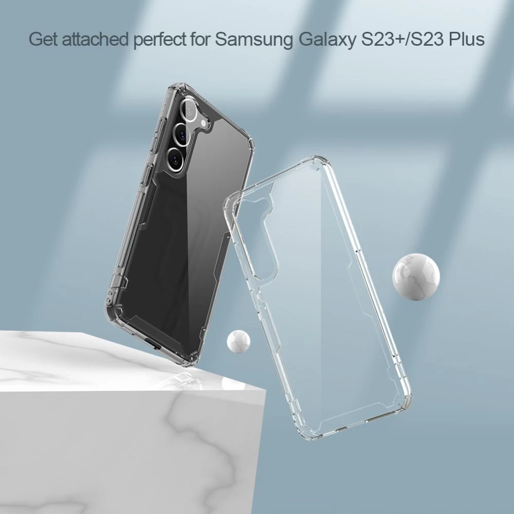Samsung Galaxy S23 Plus dėklas skaidrus NILLKIN TPU PRO