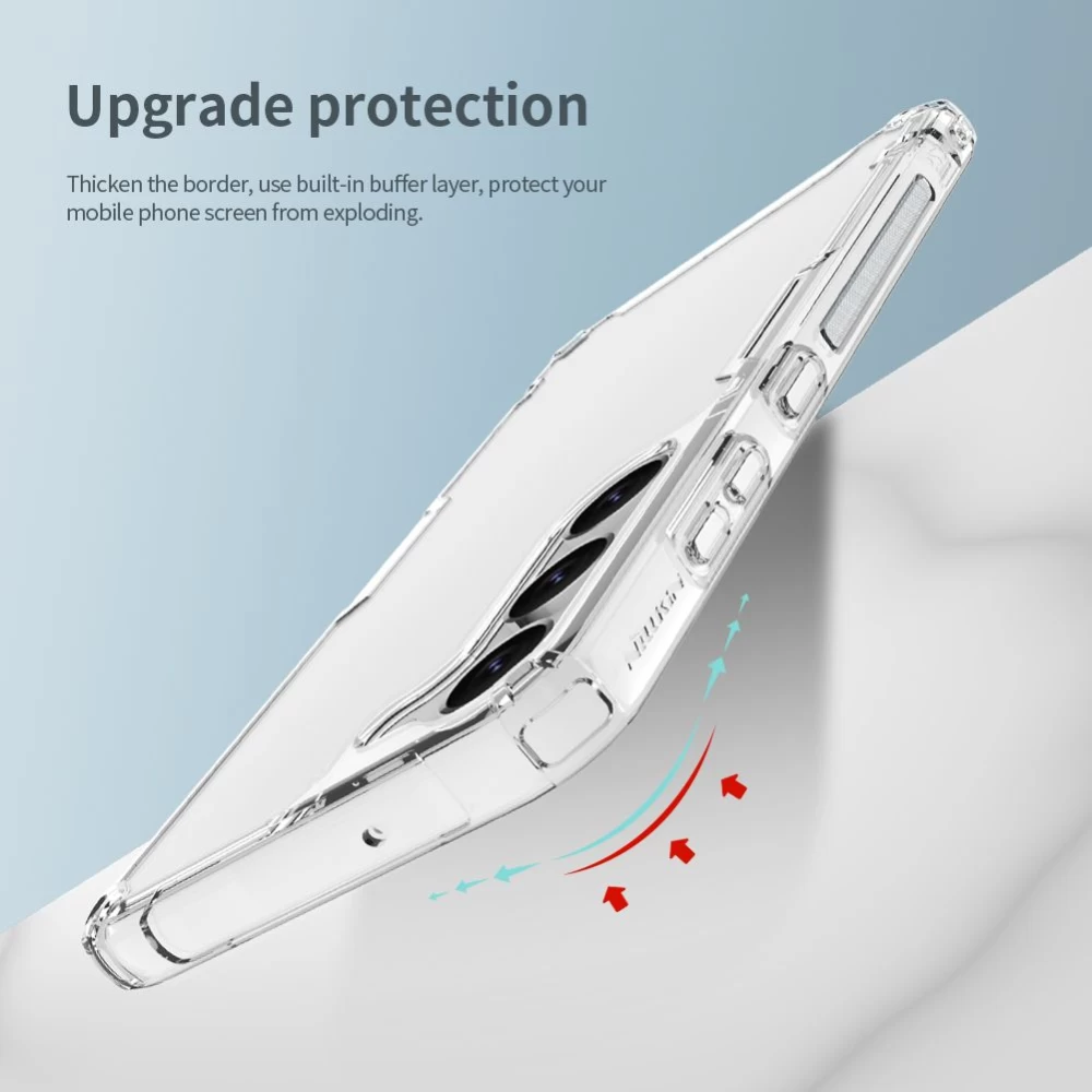 Samsung Galaxy S23 Plus dėklas skaidrus NILLKIN TPU PRO