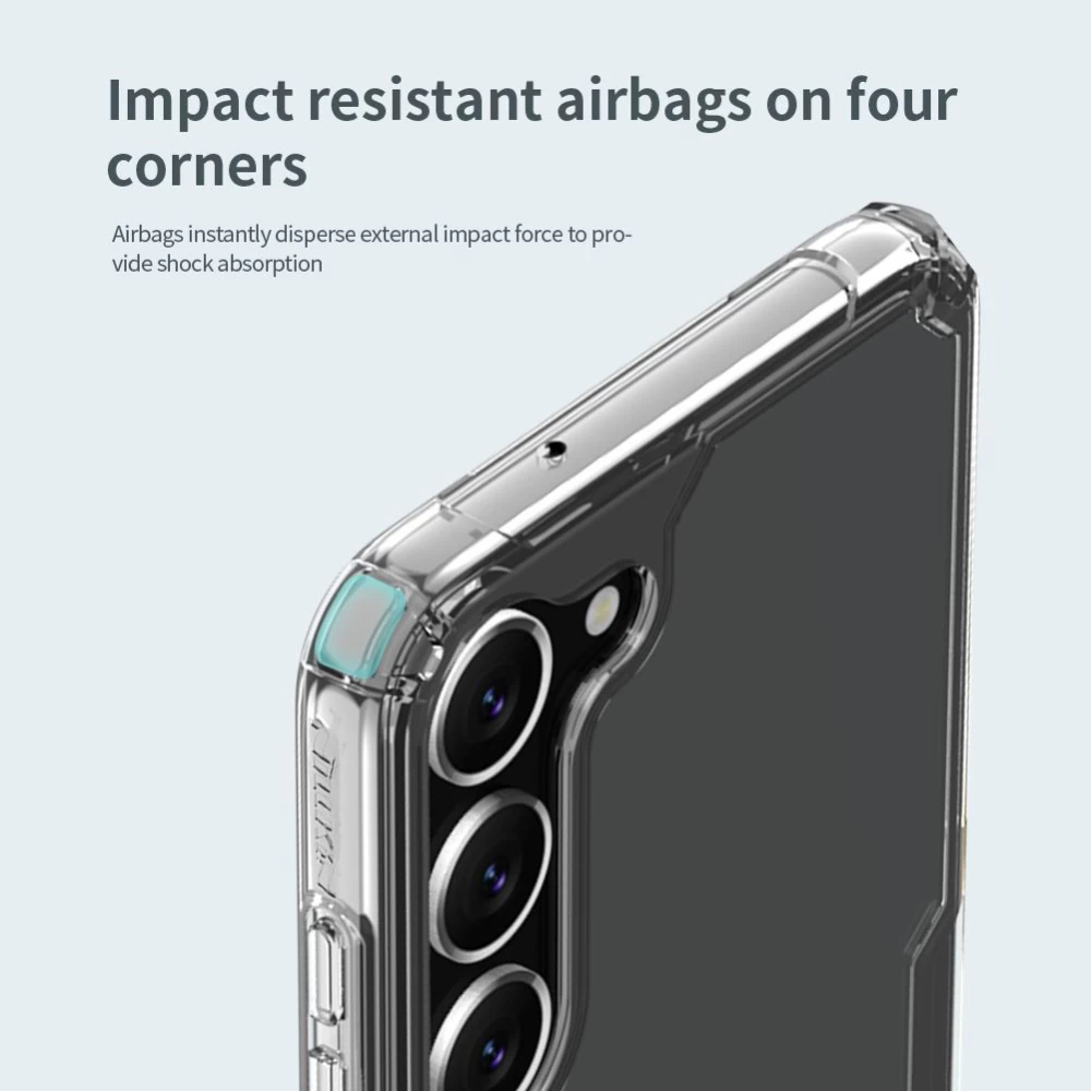 Samsung Galaxy S23 Plus dėklas skaidrus NILLKIN TPU PRO