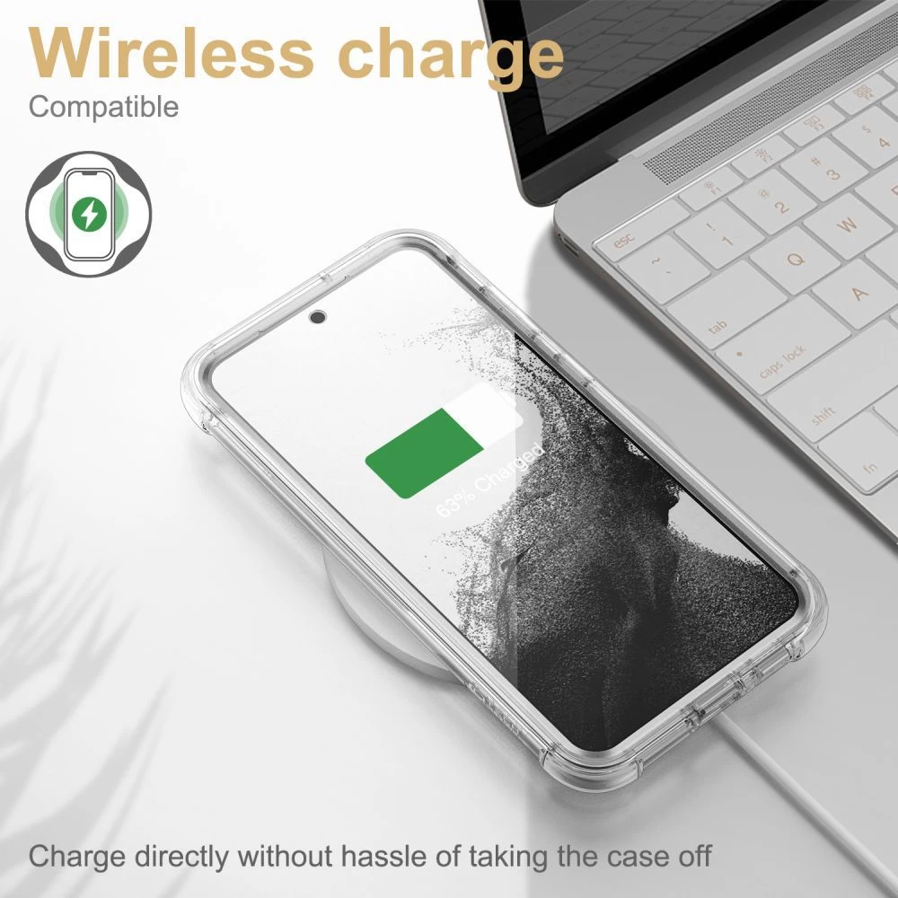Samsung Galaxy S23 Plus dėklas skaidrus TECH-PROTECT KEVLAR