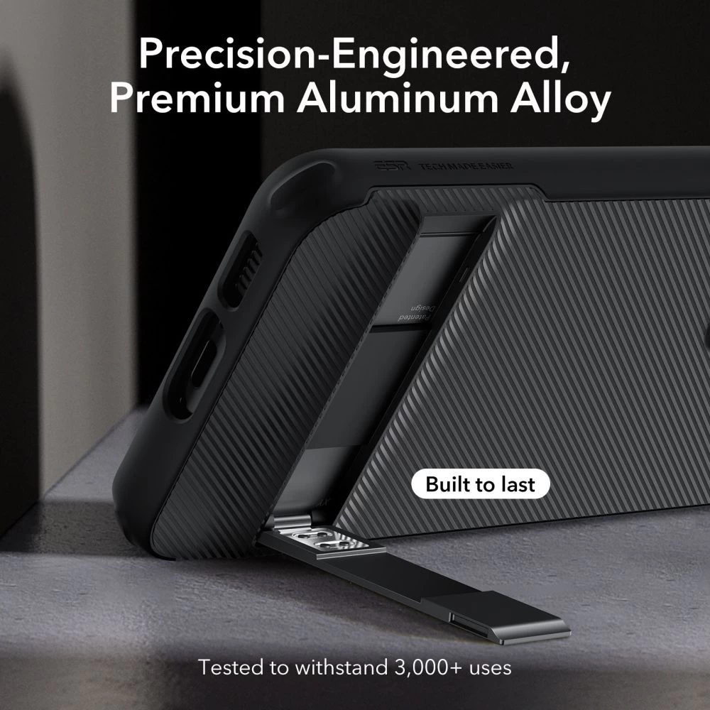 Samsung Galaxy S23 Plus dėklas Juoda ESR AIR SHIELD BOOST