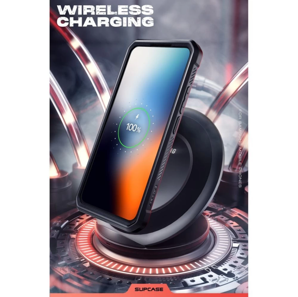 Samsung Galaxy S23 Plus dėklas Juoda SUPCASE UNICORN BEETLE PRO