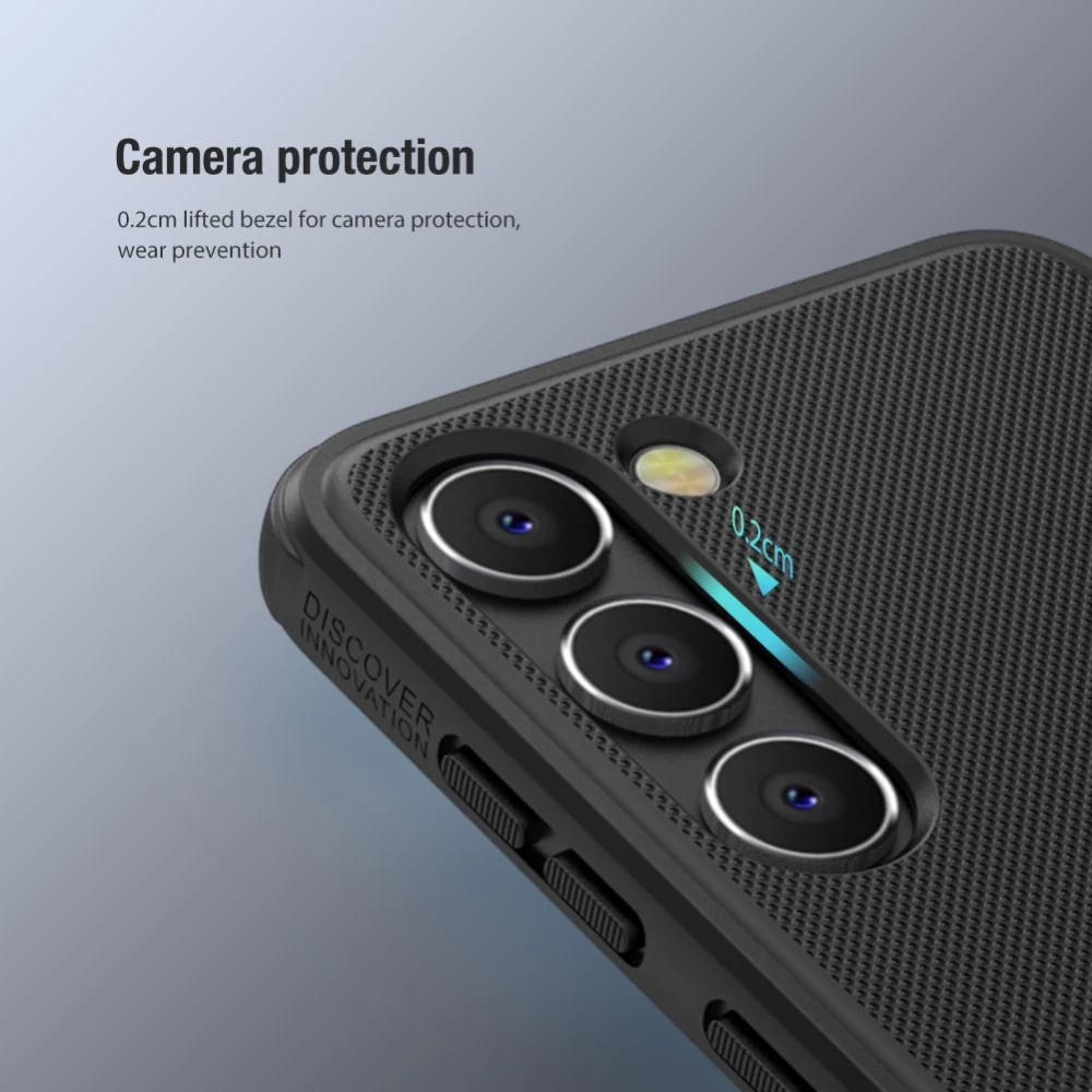 Samsung Galaxy S23 Plus dėklas žalia NILLKIN SUPER FROSTED SHIELD PRO