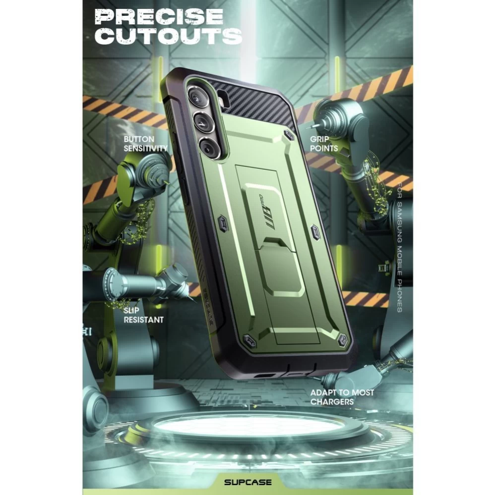 Samsung Galaxy S23 Plus dėklas žalia SUPCASE UNICORN BEETLE PRO