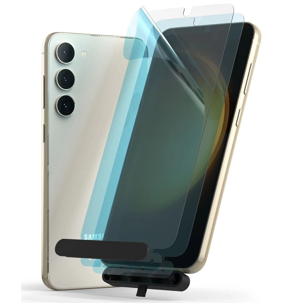 Samsung Galaxy S23 Plus apsauginis stiklas RINGKE TG 2-PACK