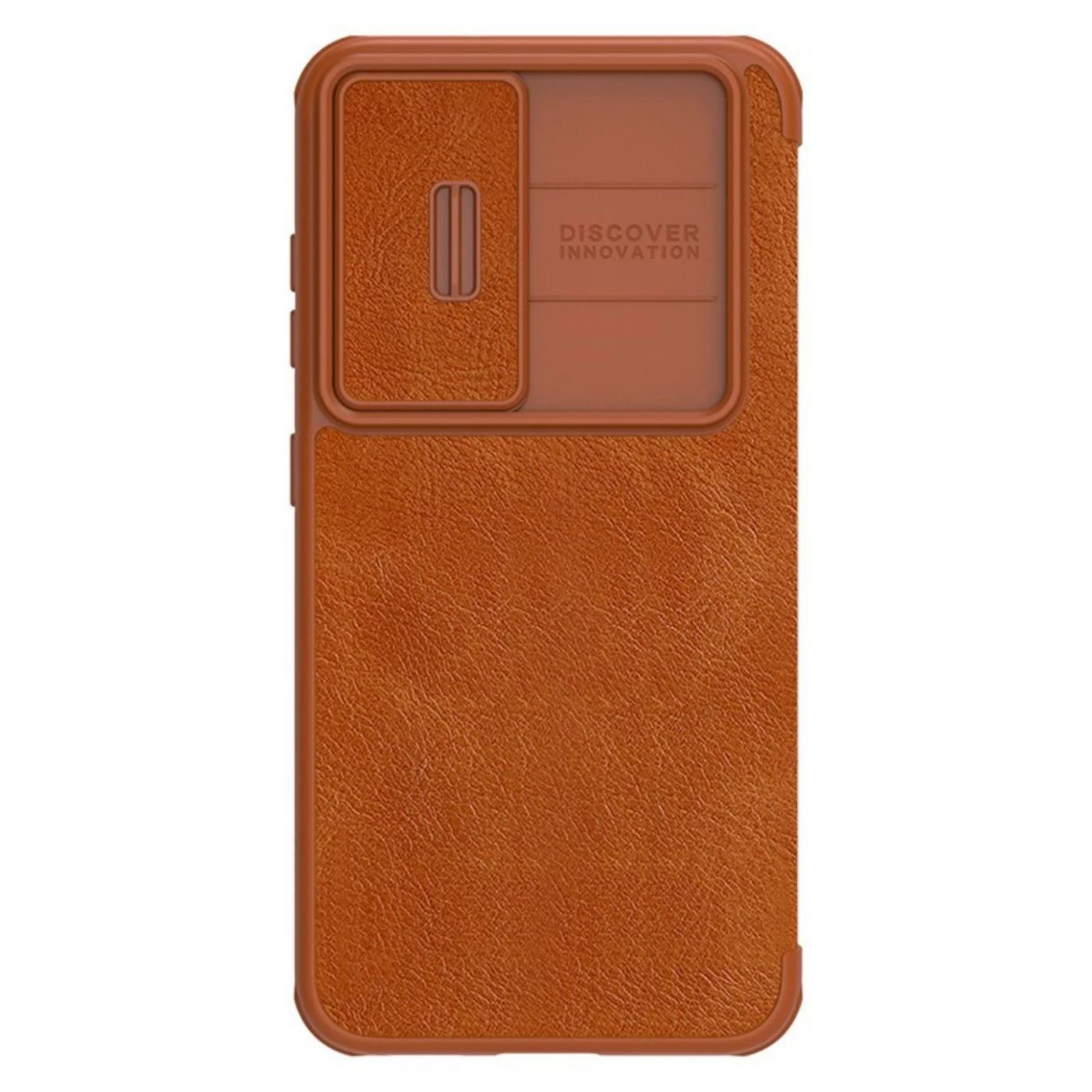 Samsung Galaxy S23 Plus dėklas rudas NILLKIN QIN PRO LEATHER
