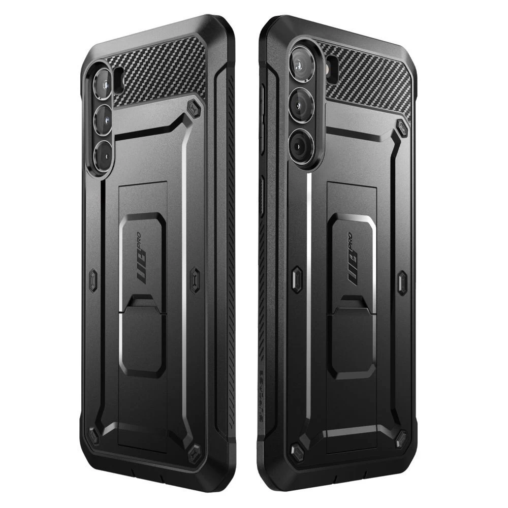 Samsung Galaxy S23 Plus dėklas Juoda SUPCASE UNICORN BEETLE PRO