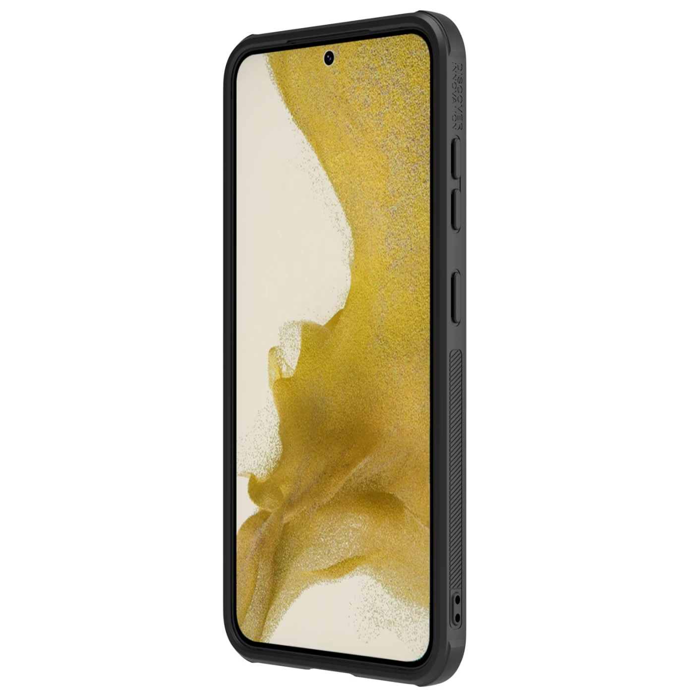 Samsung Galaxy S23 Plus dėklas Juoda NILLKIN CAMSHIELD S LEATHER