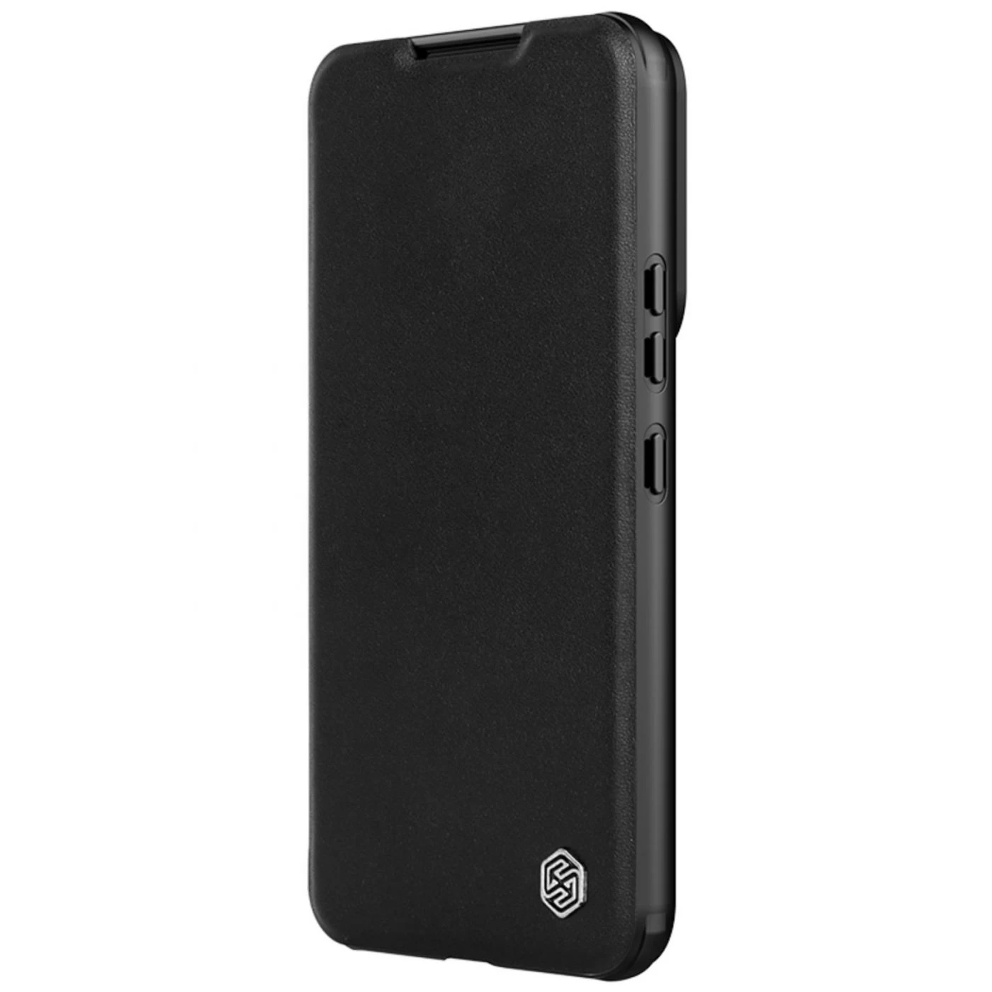 Samsung Galaxy S23 Plus fodral svart NILLKIN QIN PRO LEATHER (PLAIN)