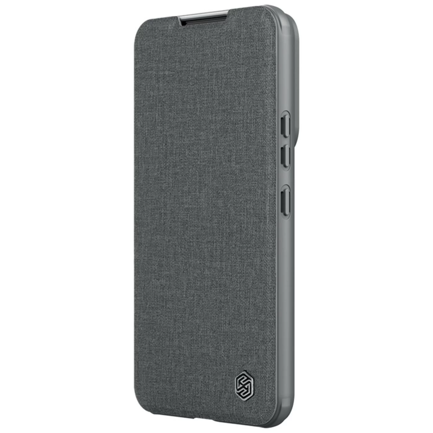 Samsung Galaxy S23 Plus dėklas pilkas NILLKIN QIN PRO LEATHER (CLOTH)