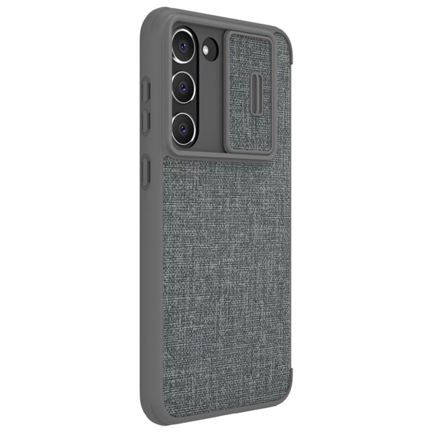Samsung Galaxy S23 Plus dėklas pilkas NILLKIN QIN PRO LEATHER (CLOTH)