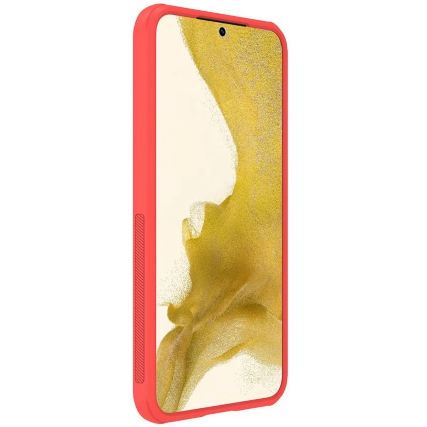 Samsung Galaxy S23 Plus dėklas raudonas NILLKIN SUPER FROSTED SHIELD PRO