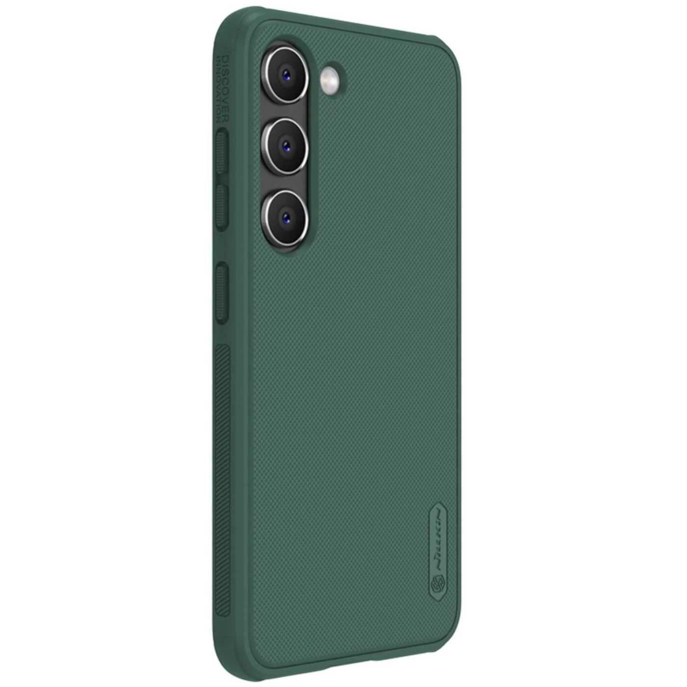 Samsung Galaxy S23 Plus dėklas žalia NILLKIN SUPER FROSTED SHIELD PRO