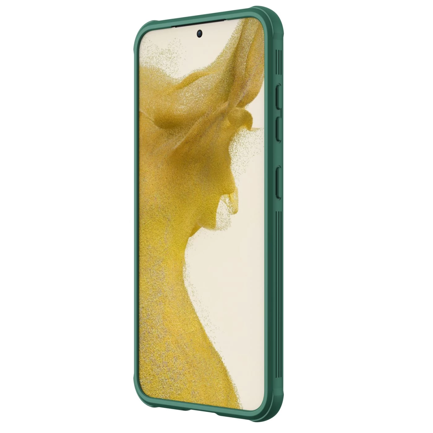Samsung Galaxy S23 Plus dėklas žalia NILLKIN CAMSHIELD PRO