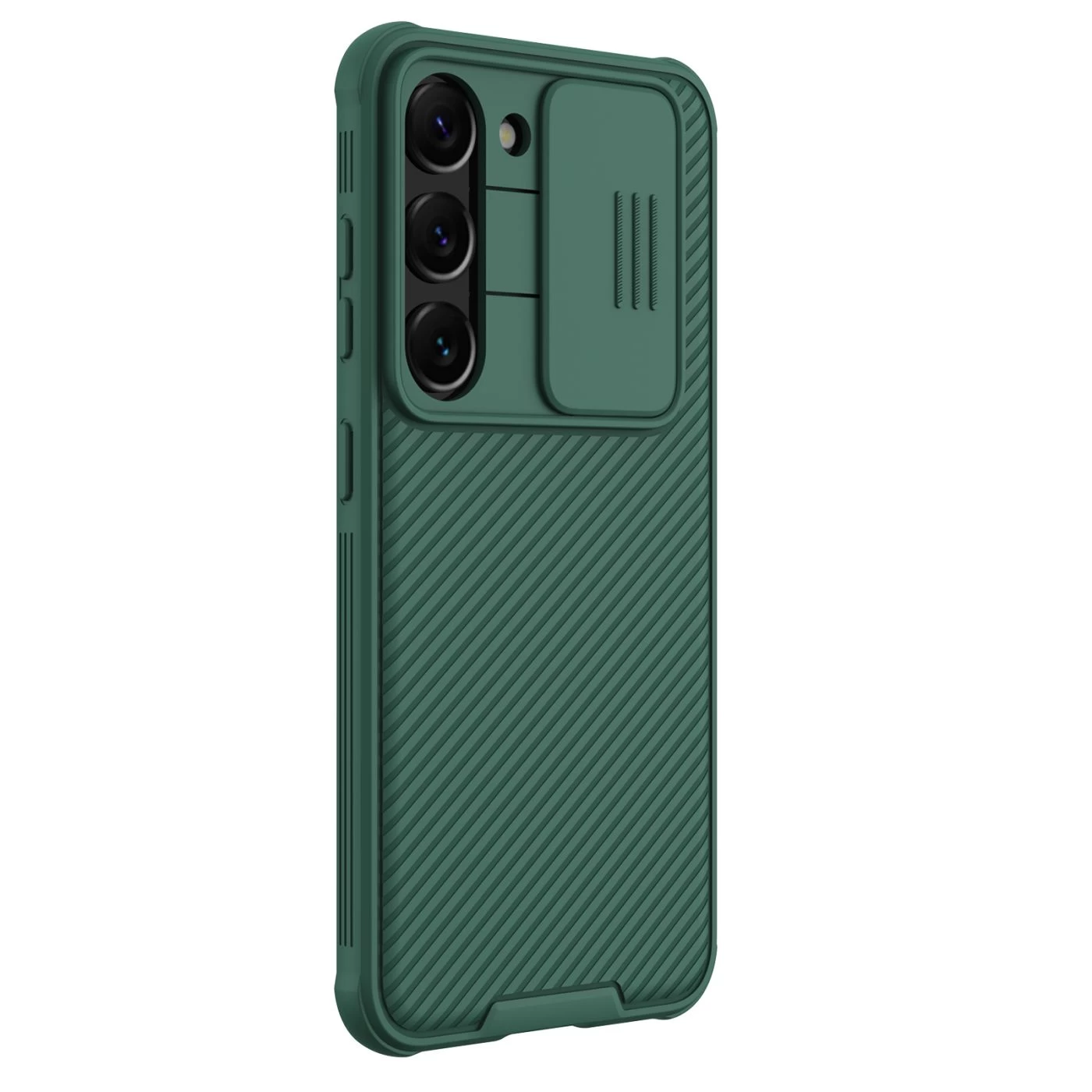 Samsung Galaxy S23 Plus dėklas žalia NILLKIN CAMSHIELD PRO