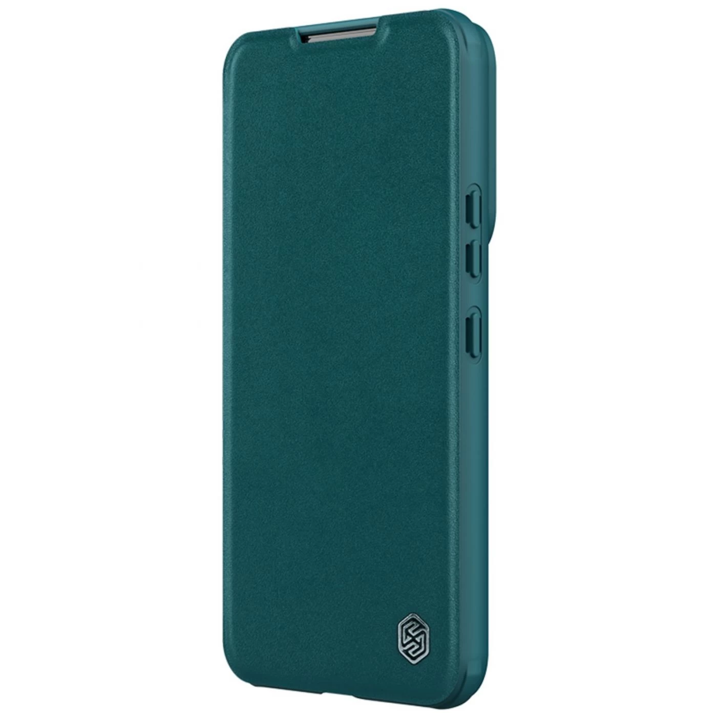 Samsung Galaxy S23 Plus dėklas žalia NILLKIN QIN PRO LEATHER (PLAIN)