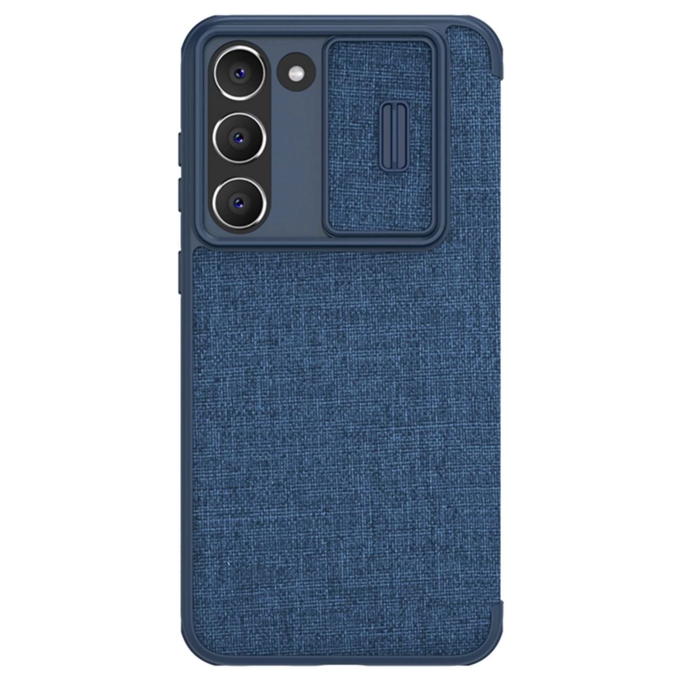 Samsung Galaxy S23 Plus dėklas mėlyna NILLKIN QIN PRO LEATHER (CLOTH)