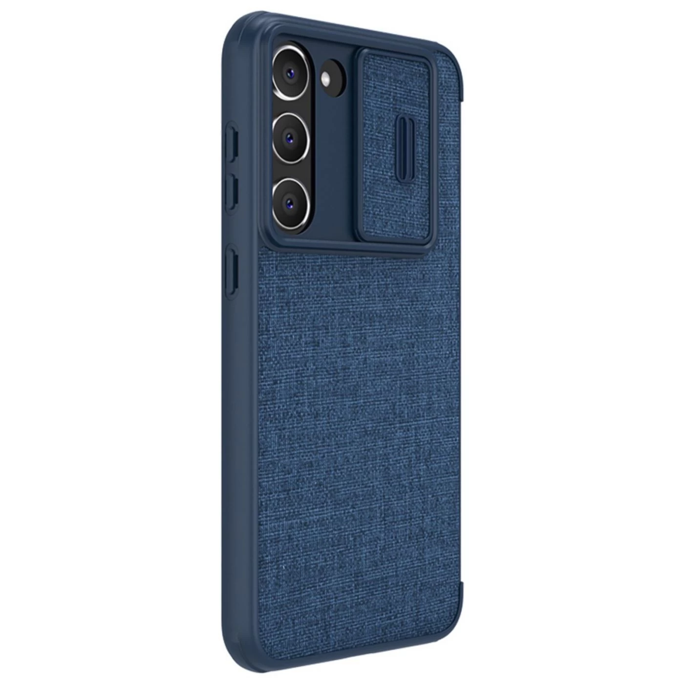 Samsung Galaxy S23 Plus dėklas mėlyna NILLKIN QIN PRO LEATHER (CLOTH)