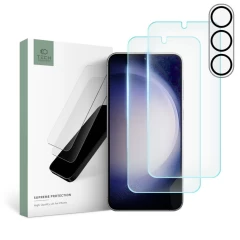 Samsung Galaxy S23 Plus Tempered glass  TECH-PROTECT SUPREME SET