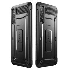 Samsung Galaxy S23 Plus dėklas Juoda SUPCASE UNICORN BEETLE PRO