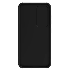 Samsung Galaxy S23 Plus dėklas Juoda NILLKIN CAMSHIELD S LEATHER