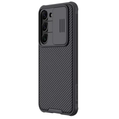 Samsung Galaxy S23 Plus dėklas Juoda NILLKIN CAMSHIELD PRO