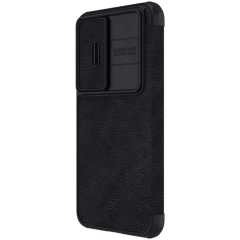 Samsung Galaxy S23 Plus dėklas Juoda NILLKIN QIN PRO LEATHER