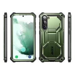 Samsung Galaxy S23 Plus dėklas žalia SUPCASE IBLSN ARMORBOX 2-SET