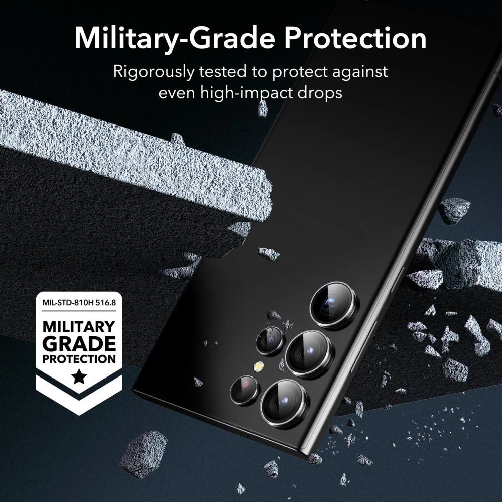 Samsung Galaxy S23 Ultra apsauginis stiklas skaidrus ESR CAMERA PROTECTOR