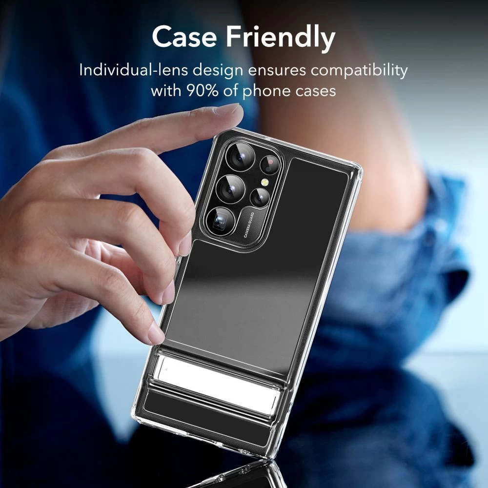 Samsung Galaxy S23 Ultra apsauginis stiklas skaidrus ESR CAMERA PROTECTOR