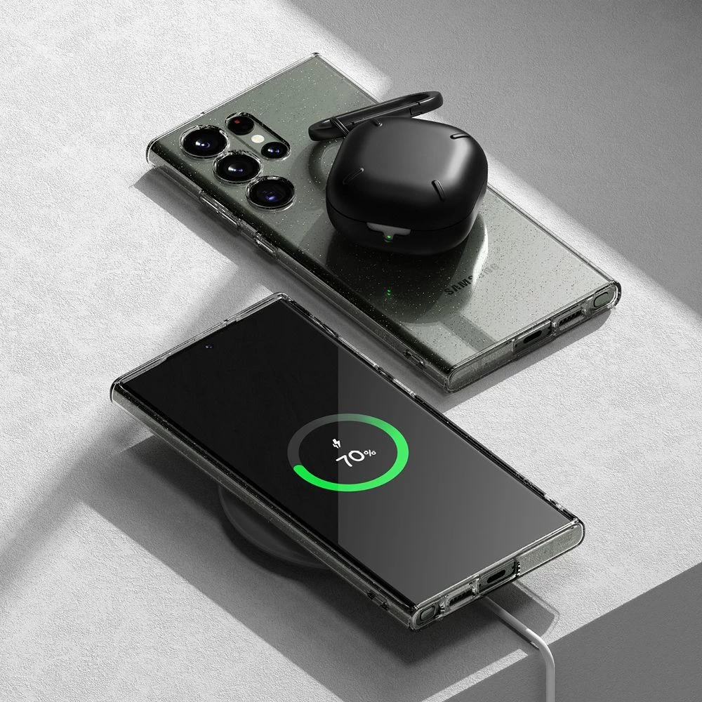 Samsung Galaxy S23 Ultra dėklas skaidrus RINGKE AIR