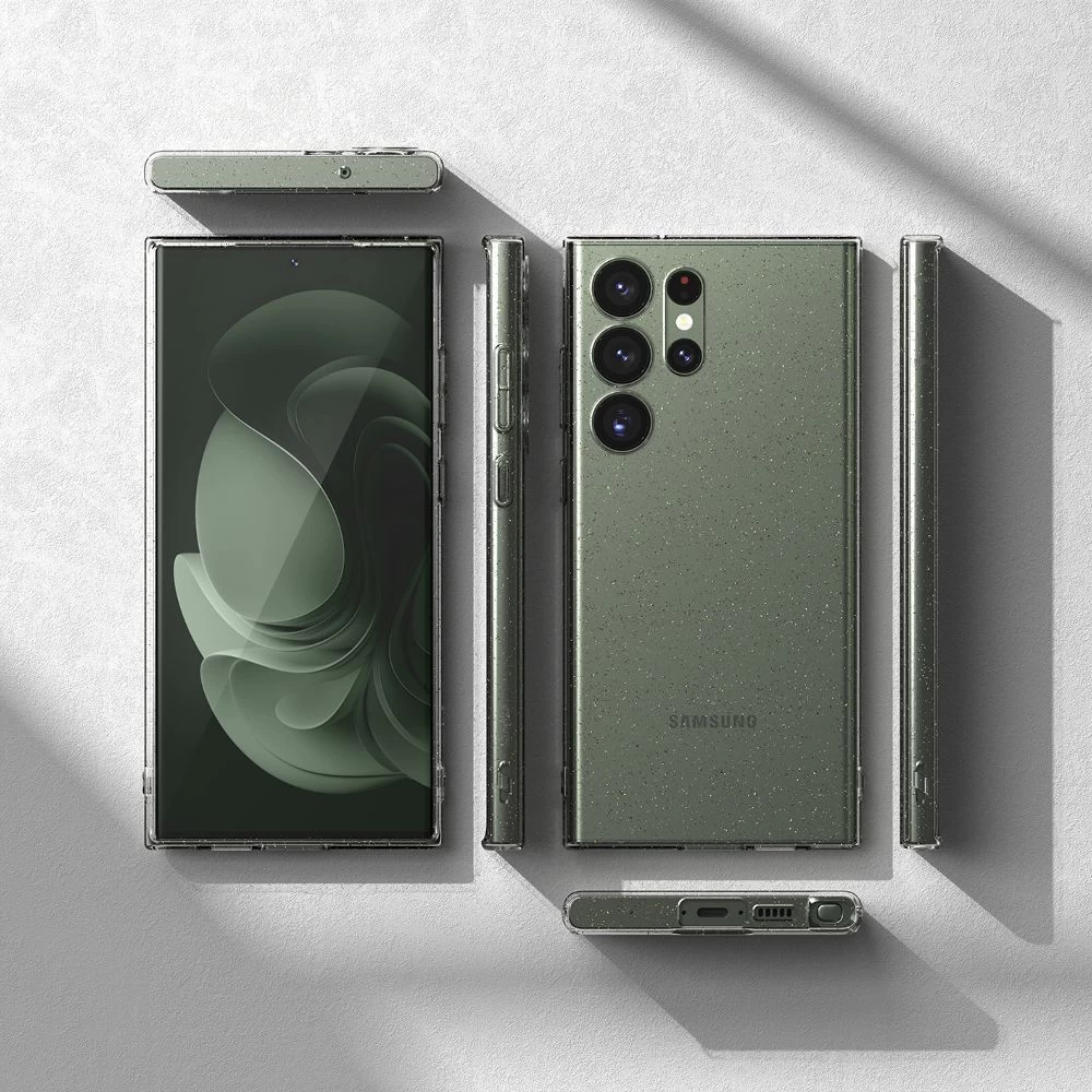 Samsung Galaxy S23 Ultra dėklas skaidrus RINGKE AIR
