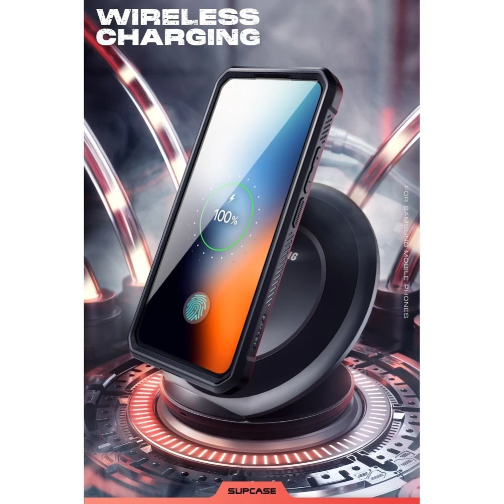 Samsung Galaxy S23 Ultra dėklas Juoda SUPCASE UNICORN BEETLE PRO 2-SET