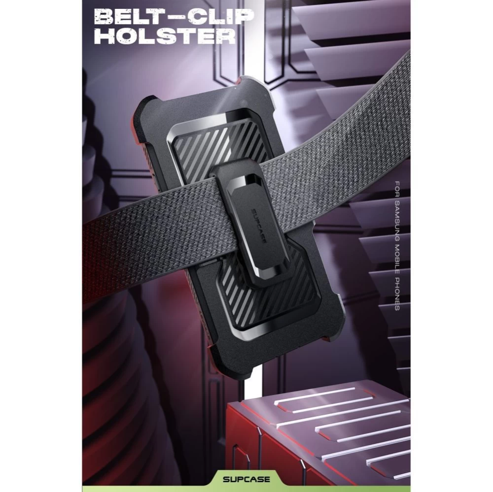 Samsung Galaxy S23 Ultra dėklas žalia SUPCASE UNICORN BEETLE PRO 2-SET
