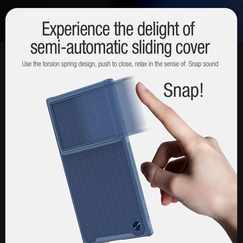 Samsung Galaxy S23 Ultra dėklas mėlyna NILLKIN TEXTURED S