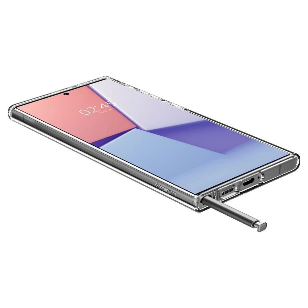 Samsung Galaxy S23 Ultra dėklas skaidrus SPIGEN LIQUID CRYSTAL