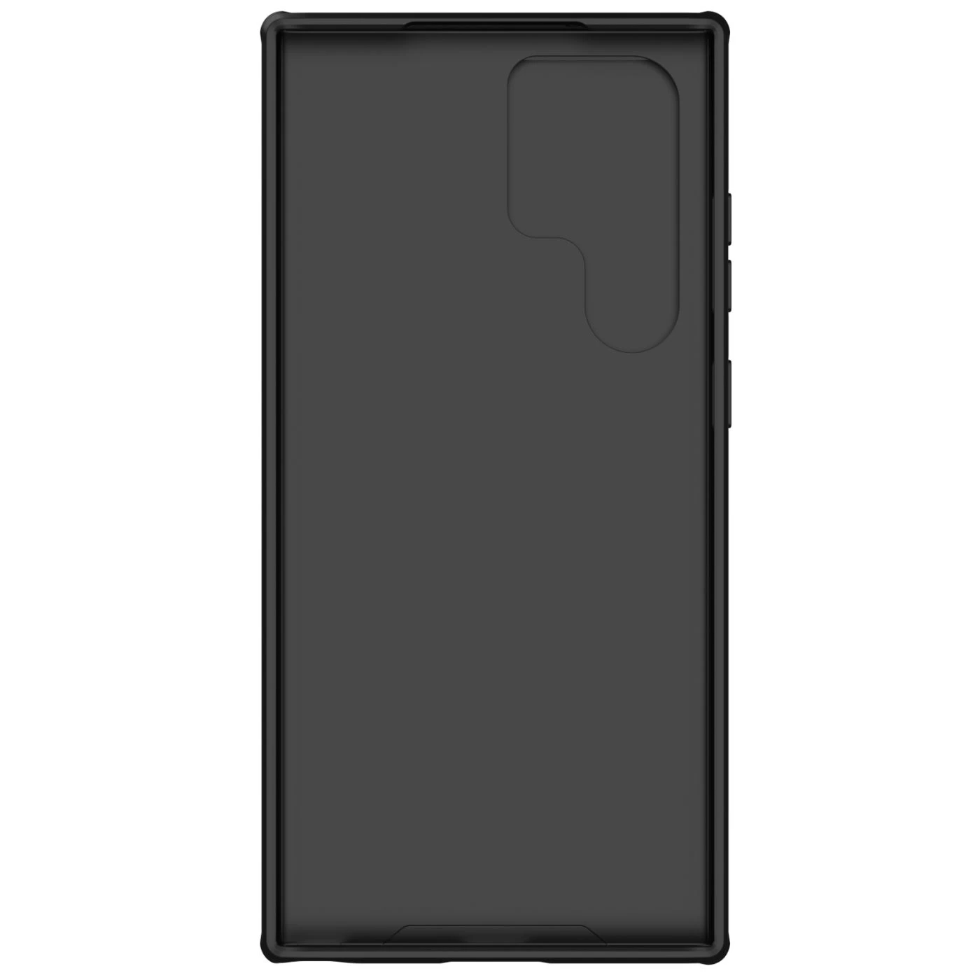 Samsung Galaxy S23 Ultra dėklas Juoda NILLKIN CAMSHIELD S