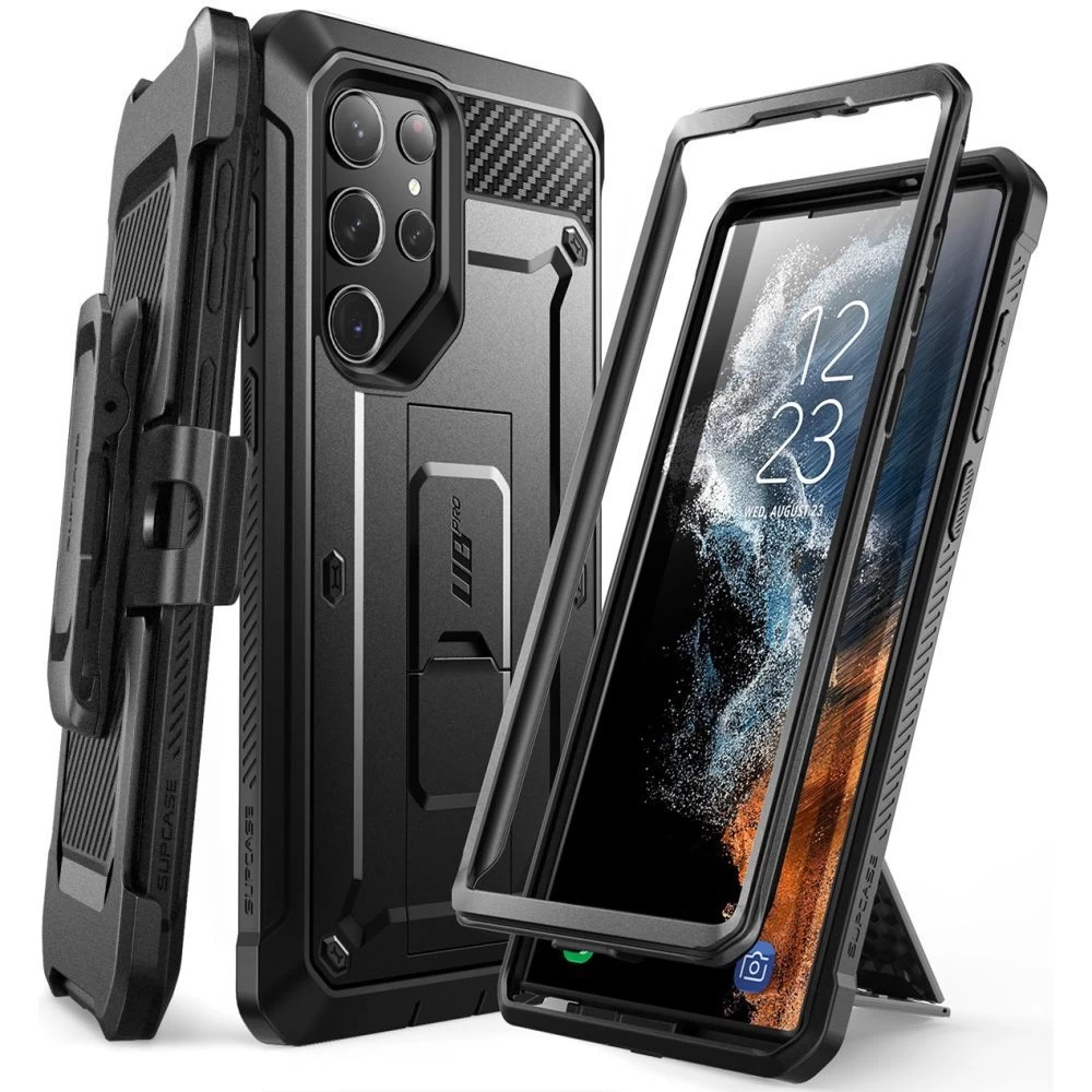 Samsung Galaxy S23 Ultra case black SUPCASE UNICORN BEETLE PRO
