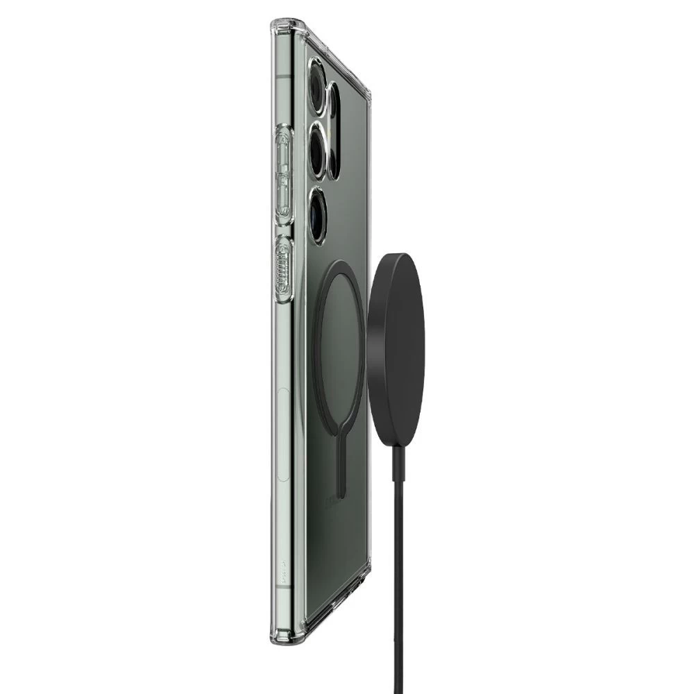 Samsung Galaxy S23 Ultra case black SPIGEN ULTRA HYBRID ONETAP RING MAGSAFE