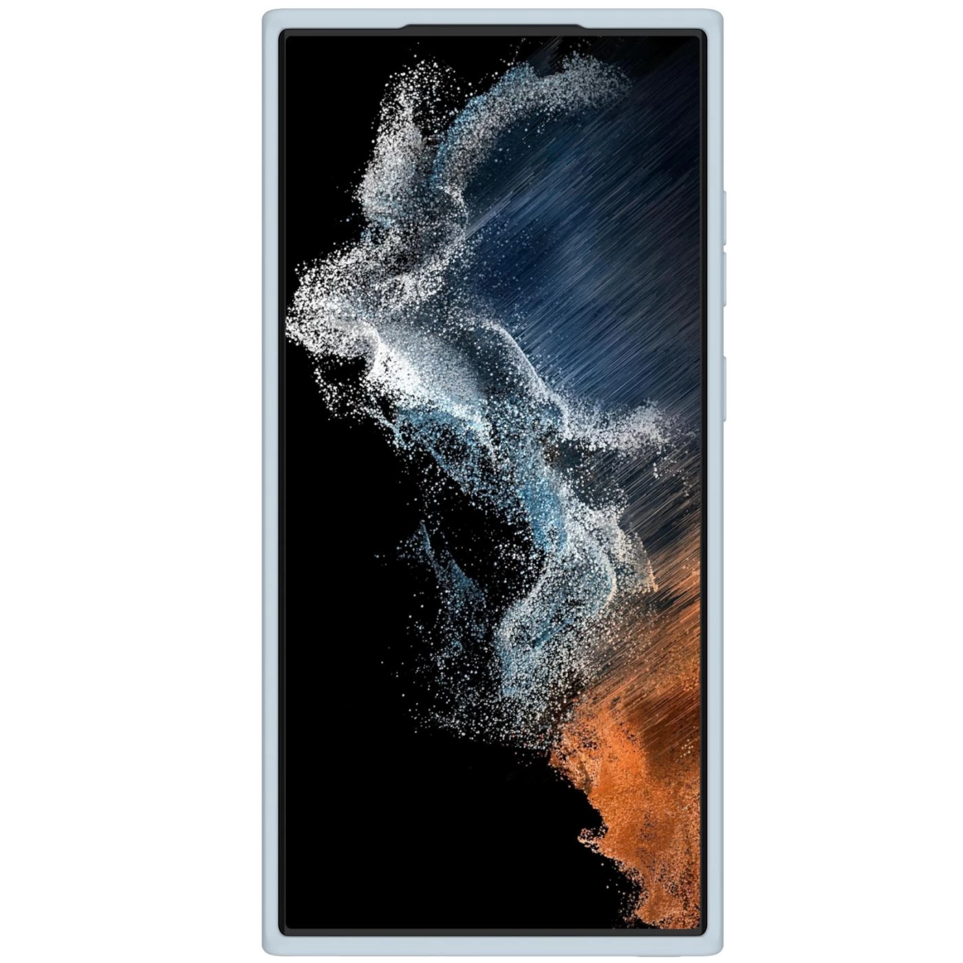 Samsung Galaxy S23 Ultra dėklas pilkas NILLKIN CAMSHIELD SILKY SILICONE