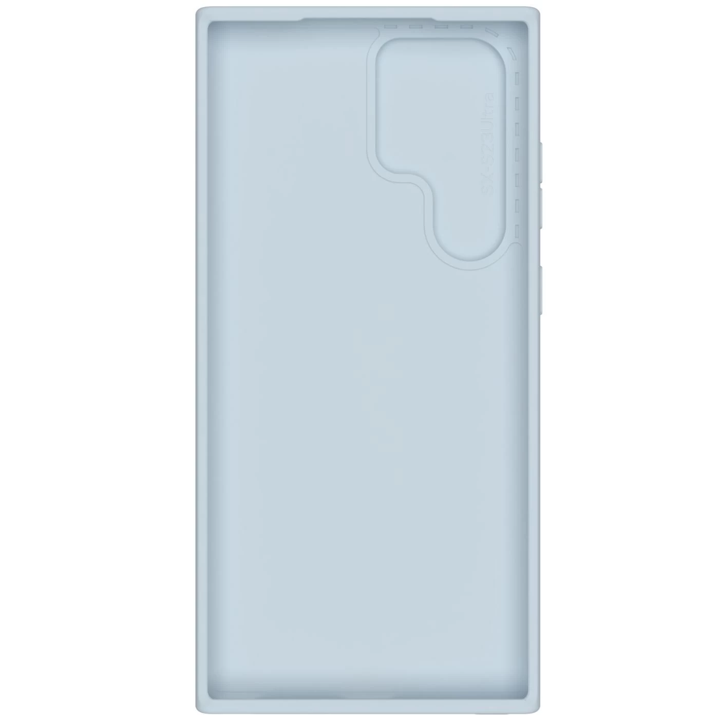 Samsung Galaxy S23 Ultra dėklas pilkas NILLKIN CAMSHIELD SILKY SILICONE