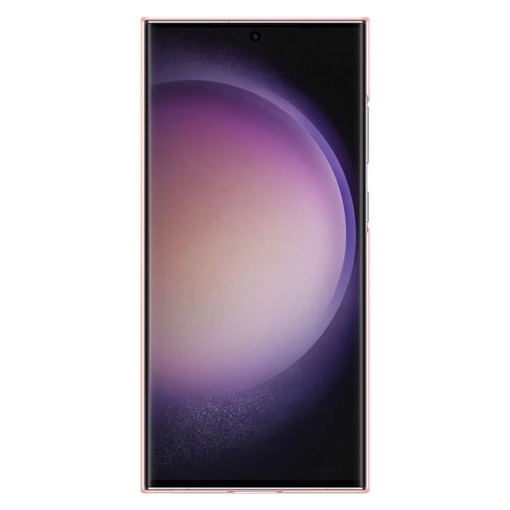 Samsung Galaxy S23 Ultra dėklas rožinis SPIGEN AIRSKIN